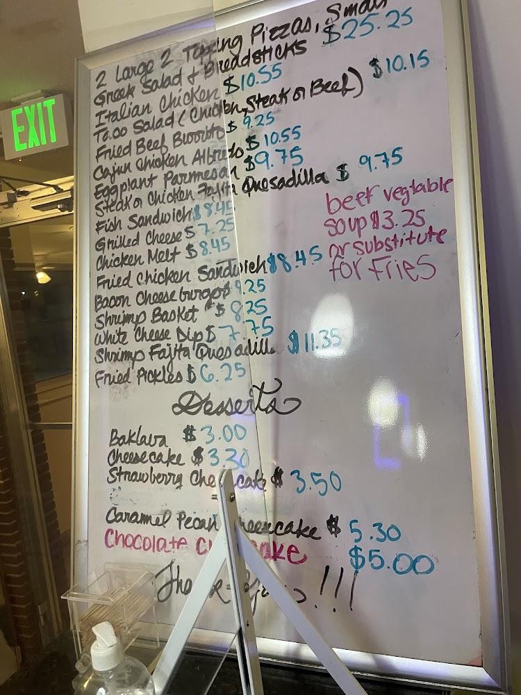 Rafael's Italian Restaurant Menu image 2